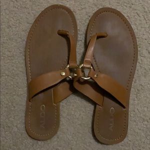 Also sandals